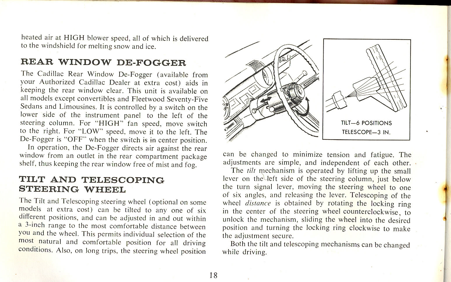 1965 Cadillac Owners Manual Page 49